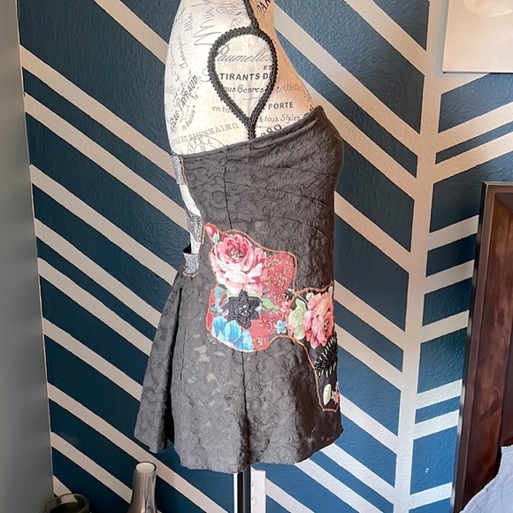 Free People Strapless Peplum Top - Picture 8 of 16